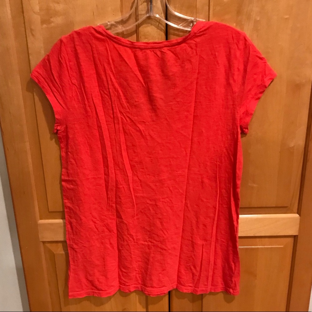 Basic Coral Top - Picture 2 of 3
